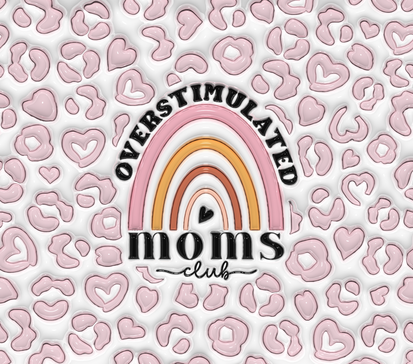 Funny Quote Tumbler(Overstimulated Mom)