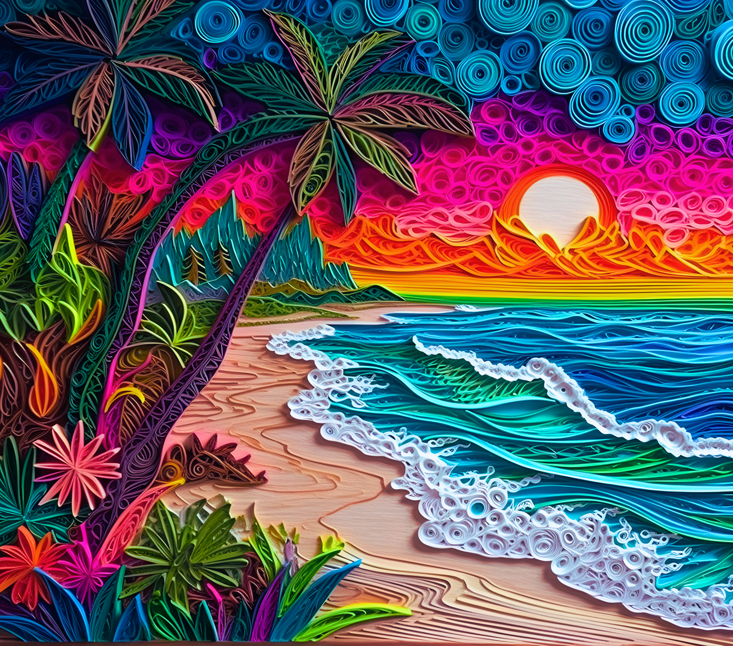 Vibrant Beach