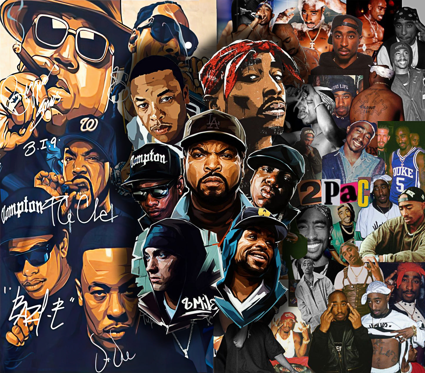 Legends Of Rap - Tumbler Kraze