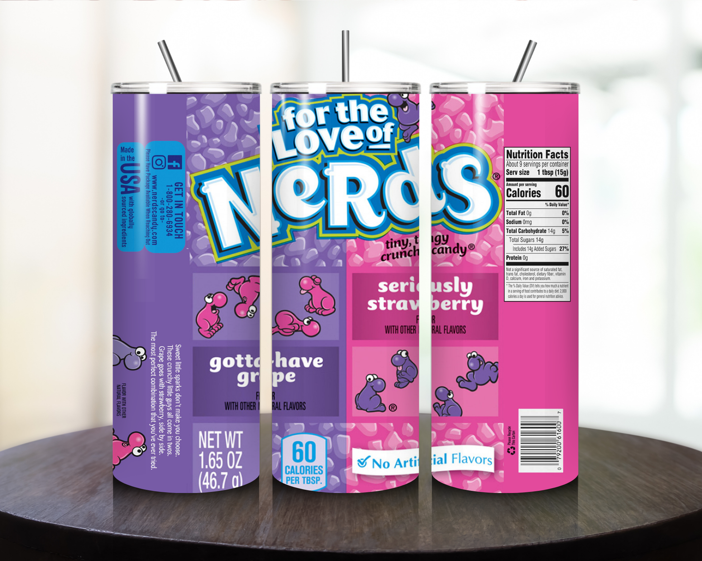 Nerds Tumbler - Tumbler Kraze