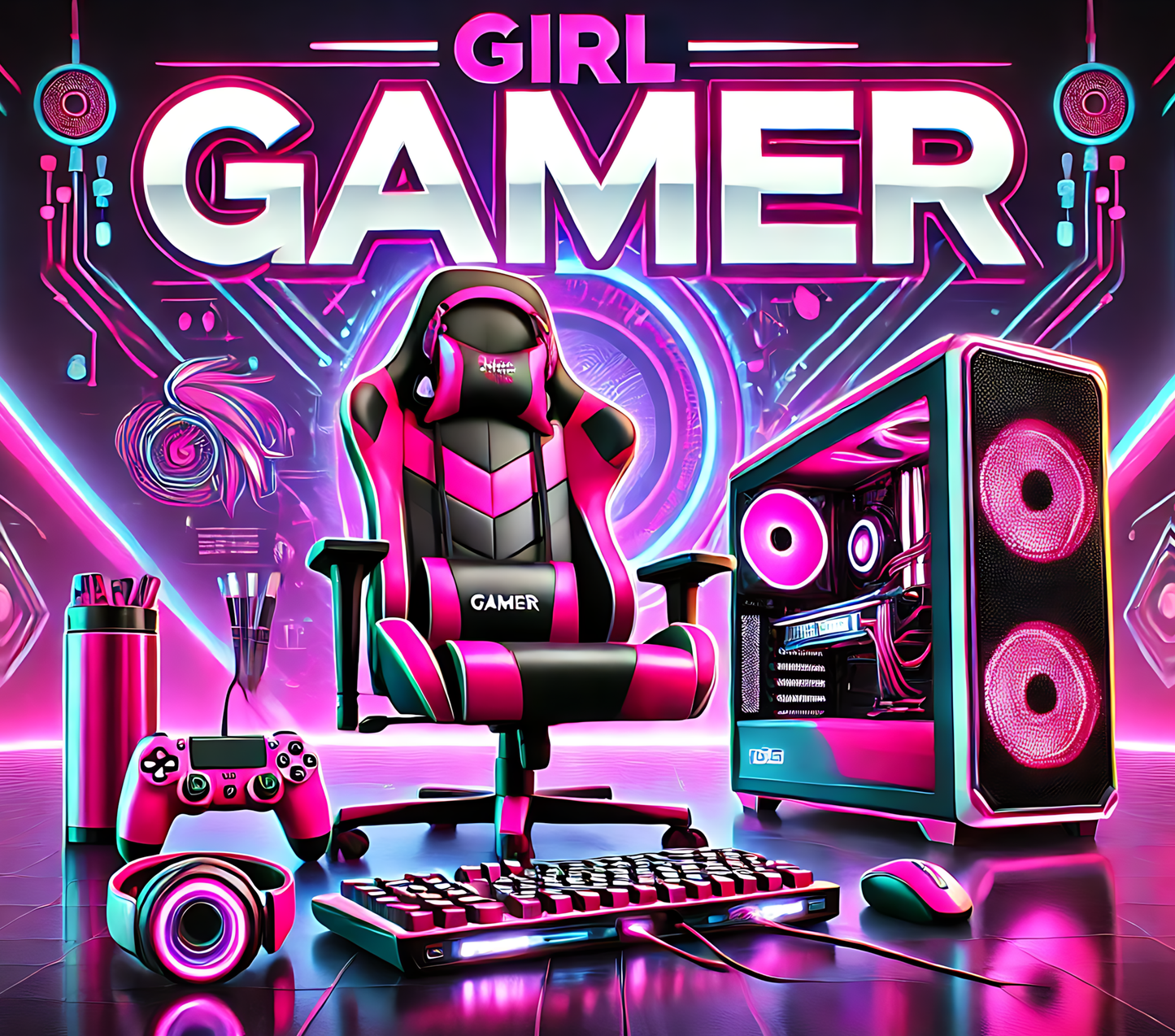 Girl Gamer - Tumbler Kraze
