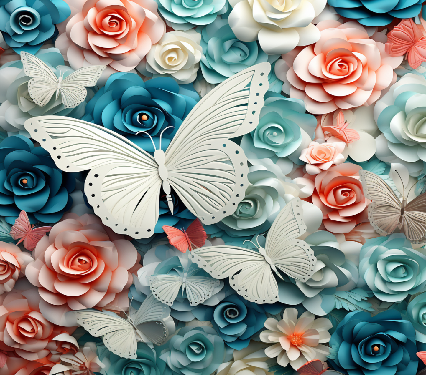 Floral Design - Tumbler Kraze