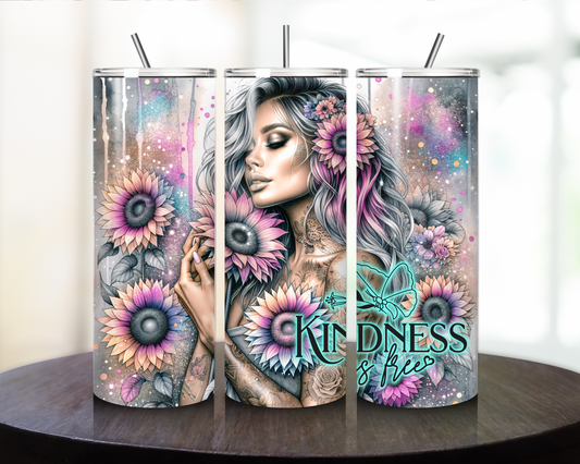 Kindness is free - Tumbler Kraze