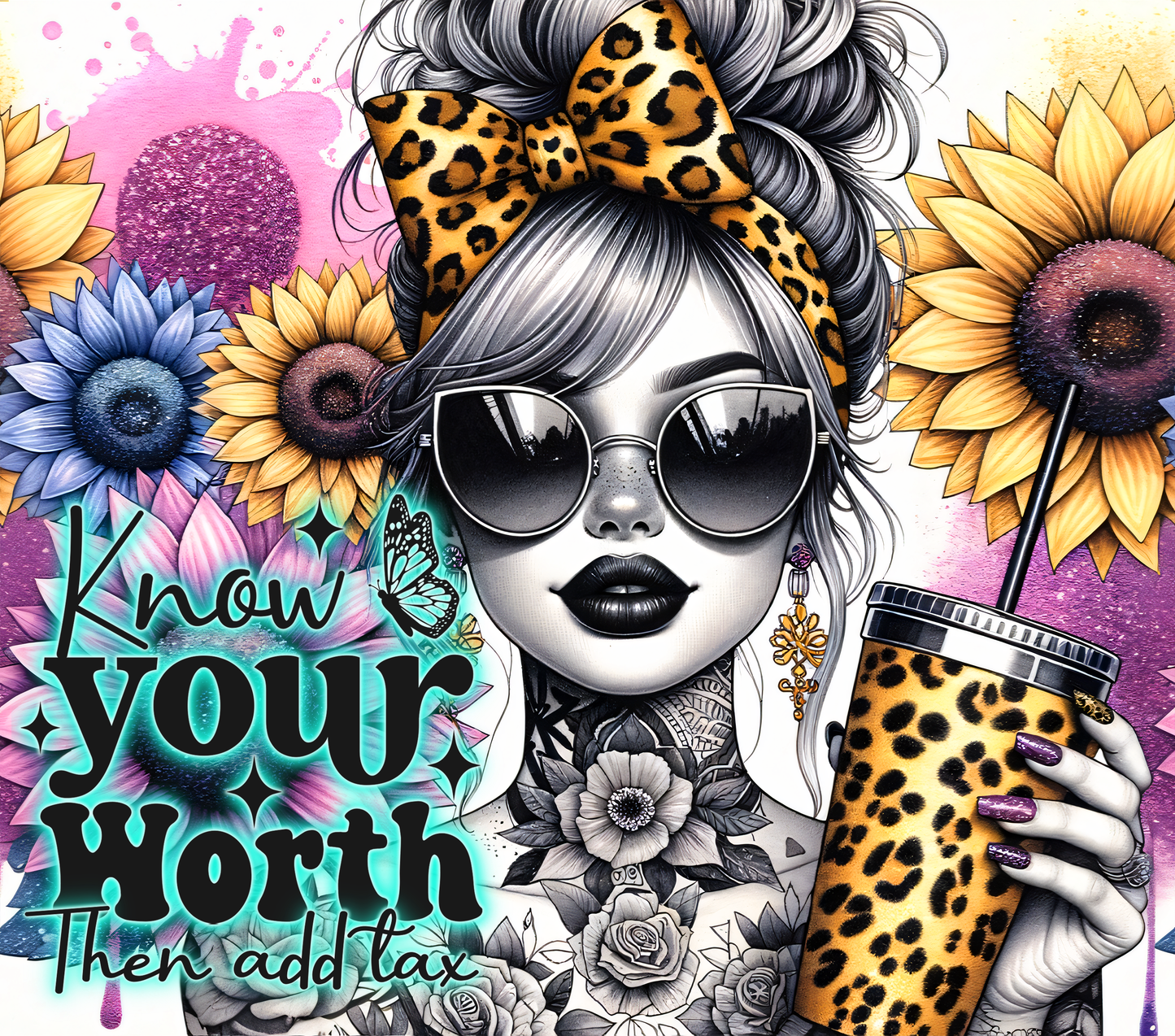 Know Your Worth - Tumbler Kraze