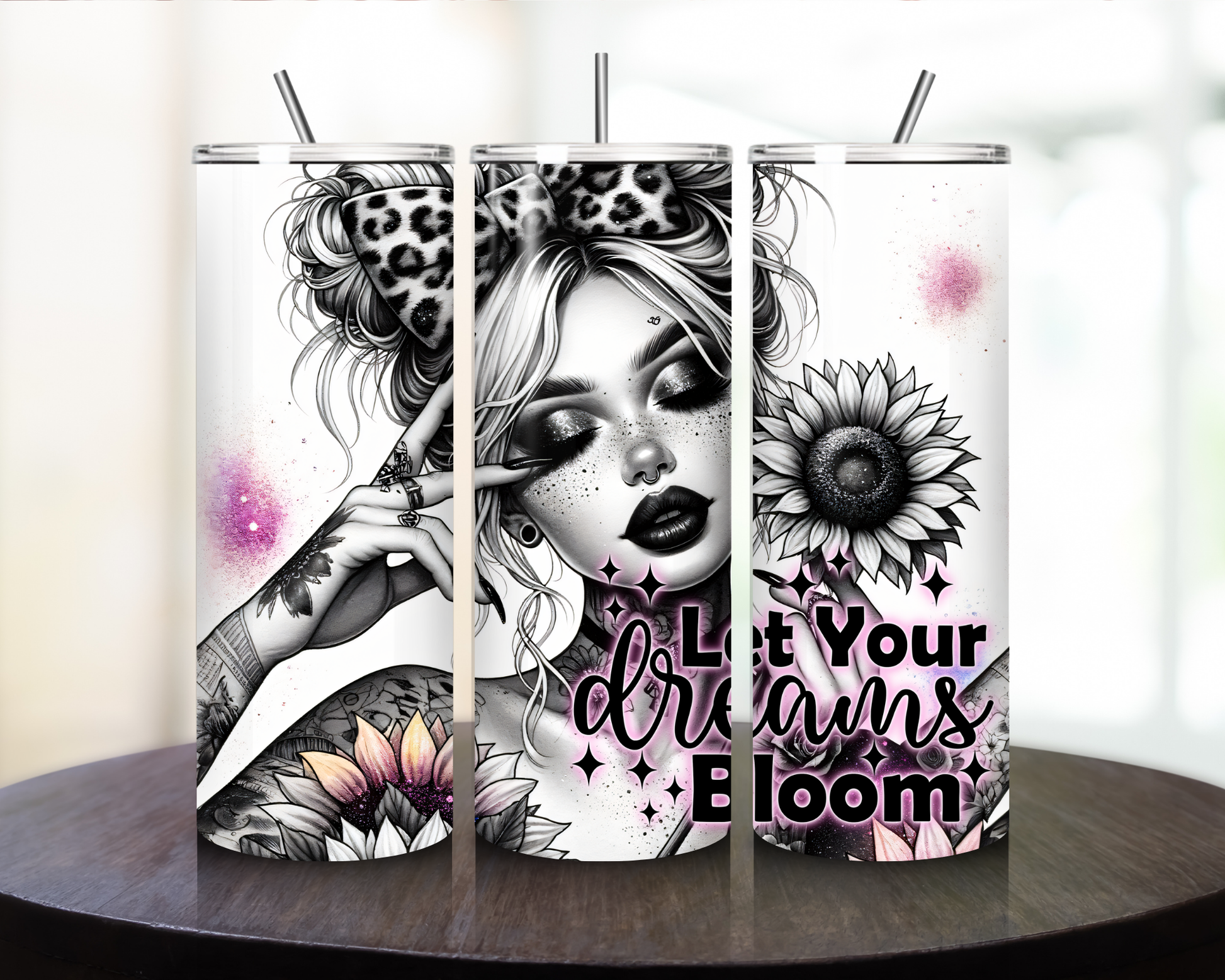Let Your Dreams Bloom - Tumbler Kraze