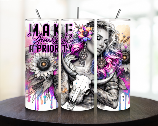 Make Yourself a Priority - Tumbler Kraze