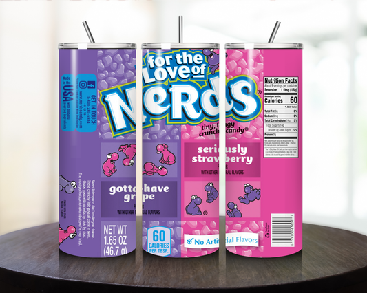 Nerds Tumbler - Tumbler Kraze
