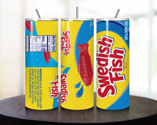 Swedish Fish - Tumbler Kraze