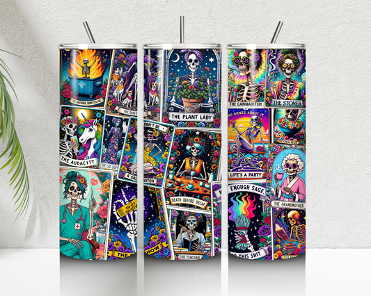 Funny Quote Tumbler(Tarrot Cards) - Tumbler Kraze
