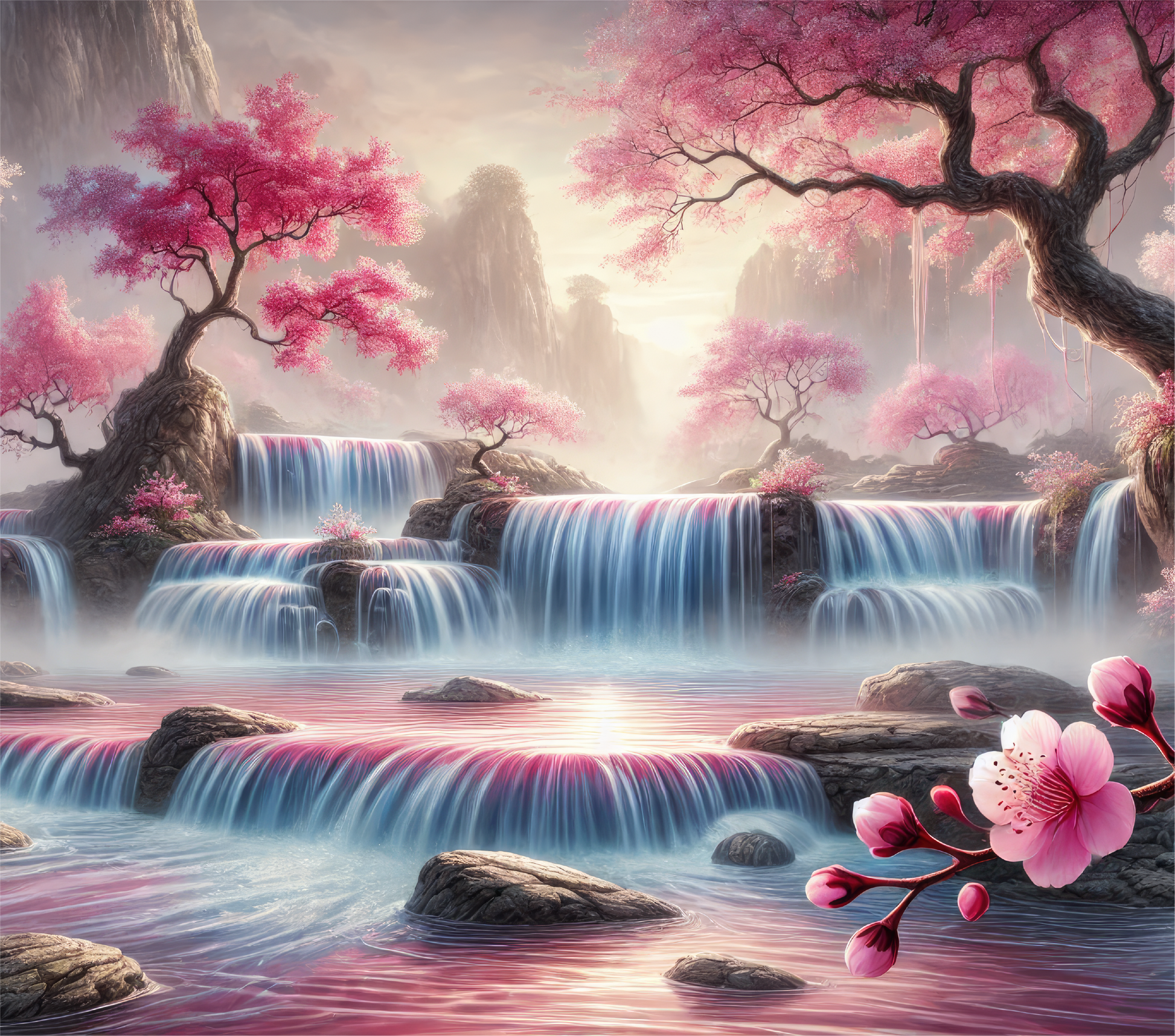 Waterfall - Tumbler Kraze
